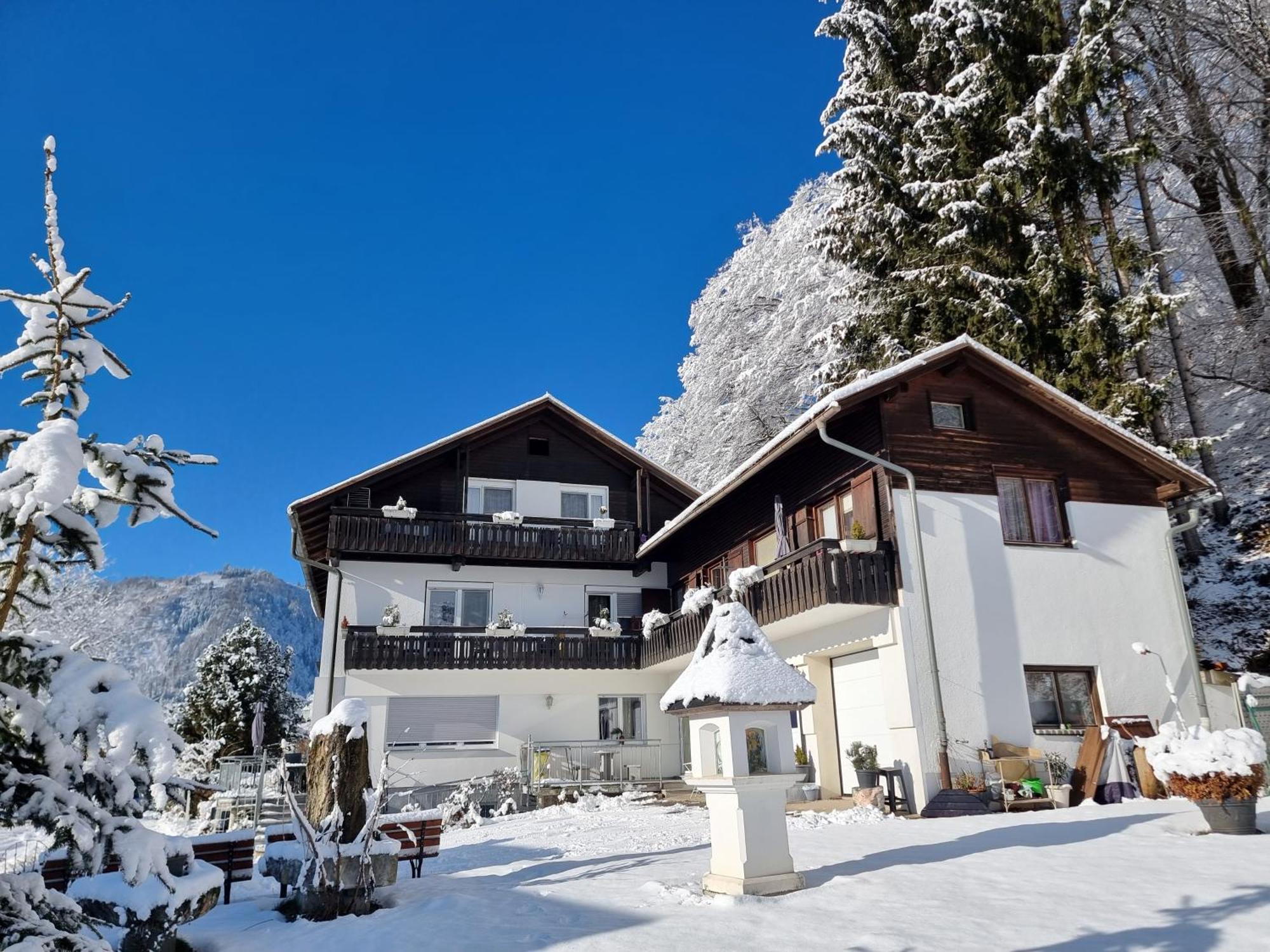 Ferienhaus Burgblick Treffen Kültér fotó